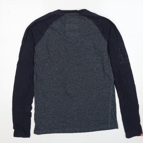 Superdry Mens Grey Cotton Pullover Sweatshirt Size M