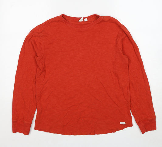Gap Boys Red Cotton Pullover Sweatshirt Size 14-15 Years Pullover - Age 14-16 Years