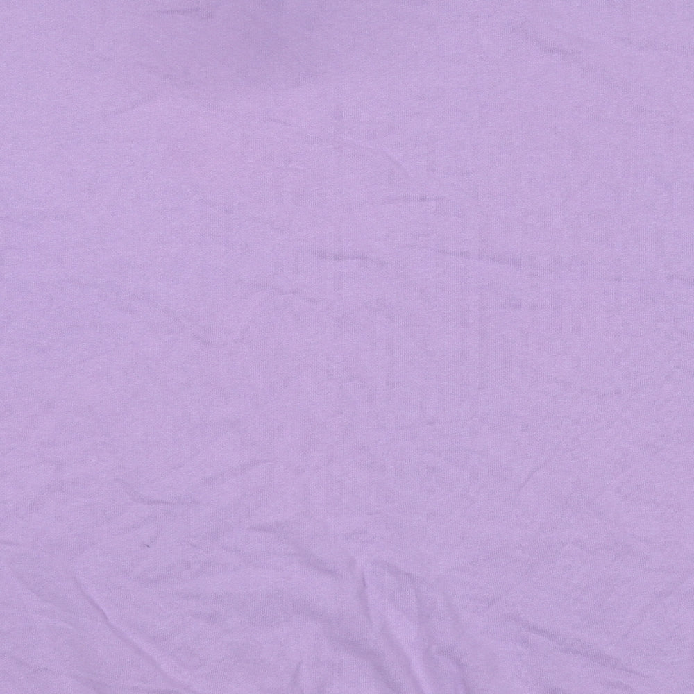 ASOS Womens Purple Polyester Pullover Sweatshirt Size 12
