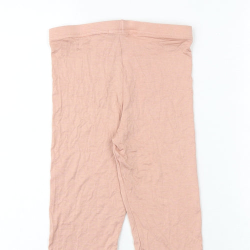 PRETTYLITTLETHING Womens Pink Viscose Sweat Shorts Size 4 Regular