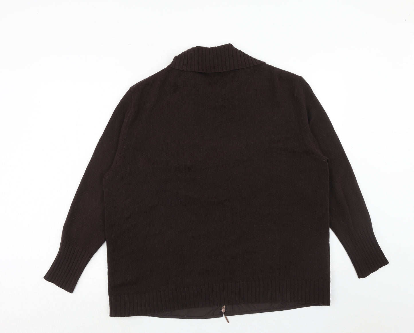 Gerry Weber Womens Brown Jacket Size 22 Zip