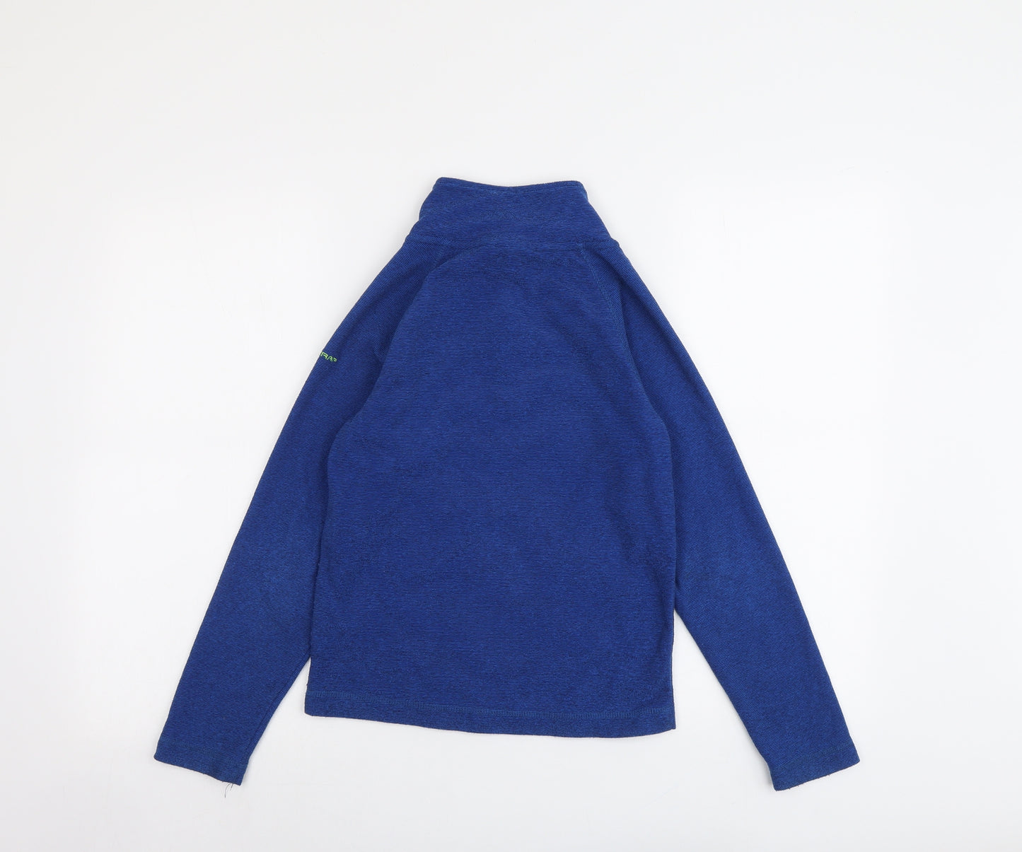 Trespass Boys Blue Polyester Pullover Sweatshirt Size 9-10 Years Zip