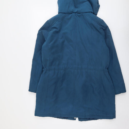 Bonmarché Womens Blue Jacket Size 14 Zip