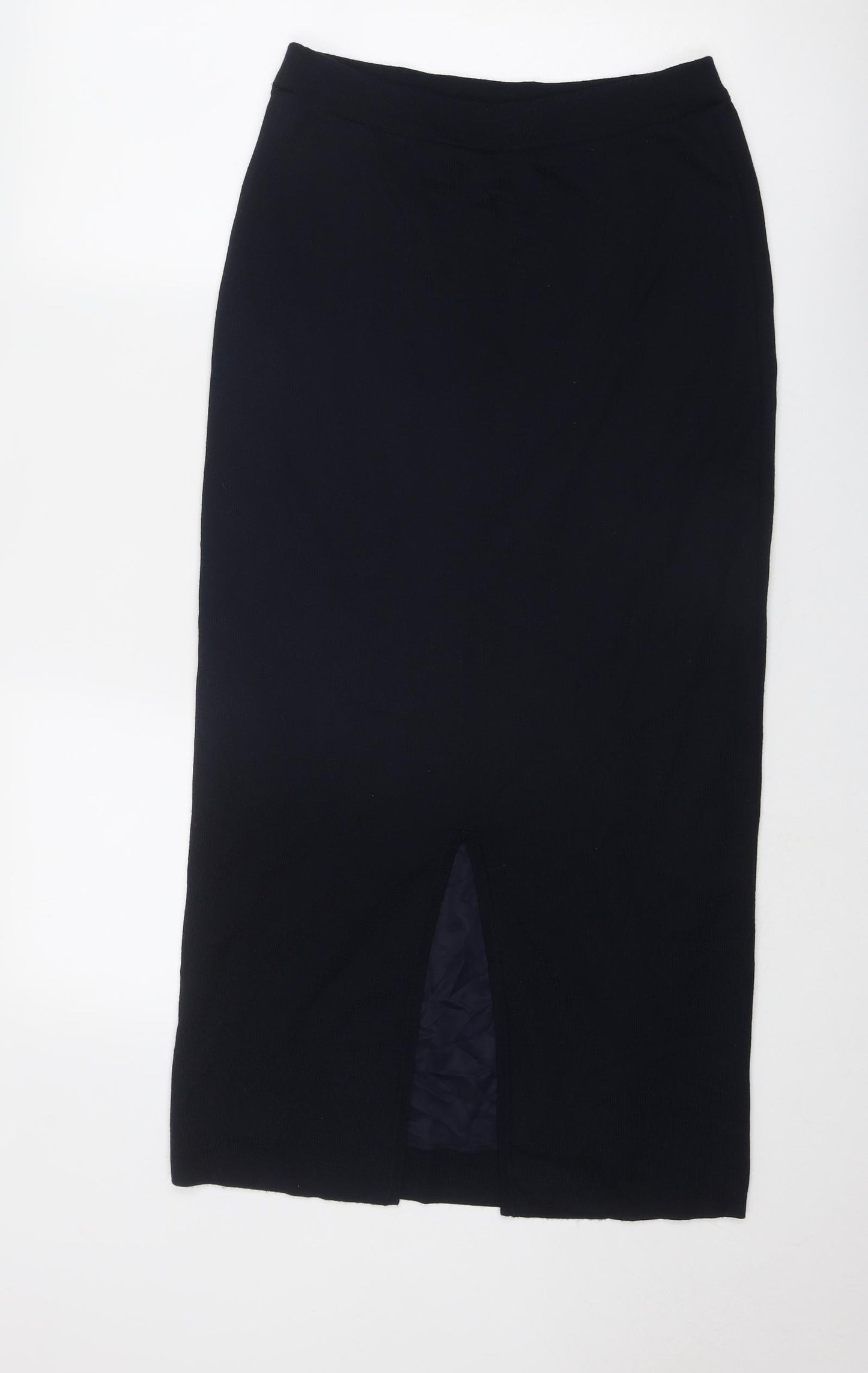 Micha Womens Blue Polyester A-Line Skirt Size 12