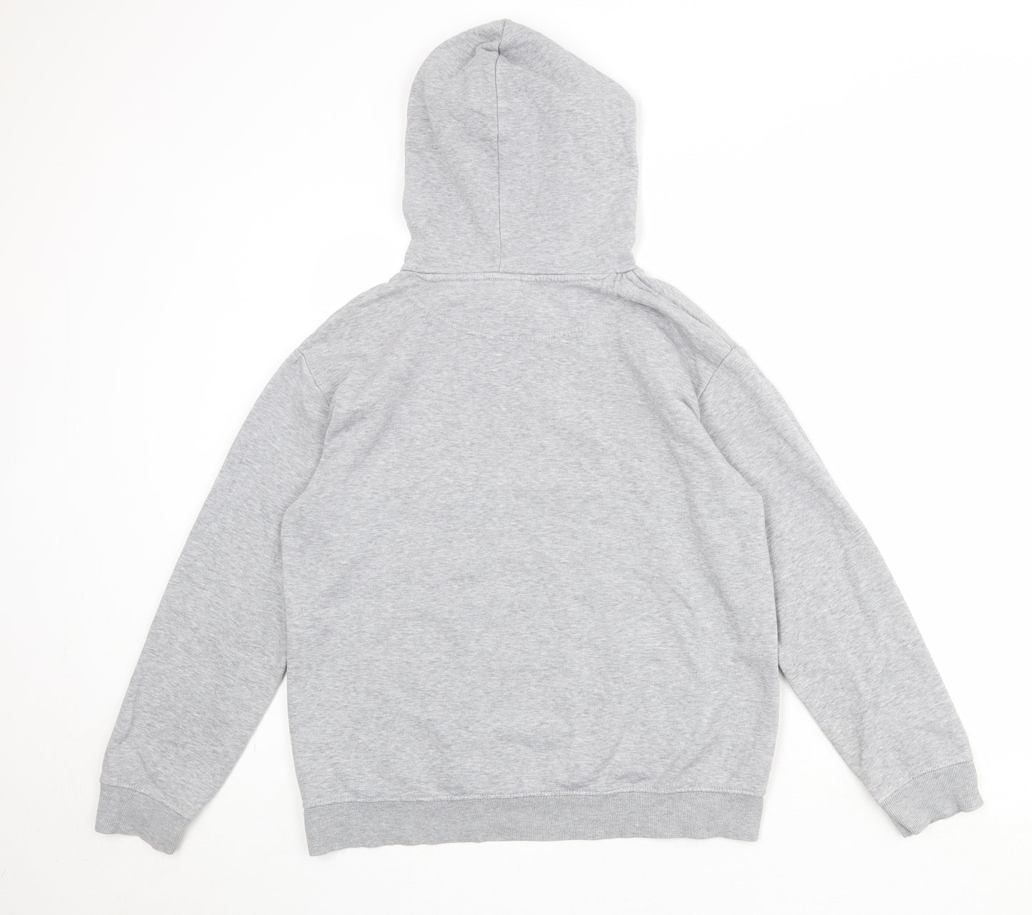 H&M Womens Grey Cotton Pullover Hoodie Size S Pullover