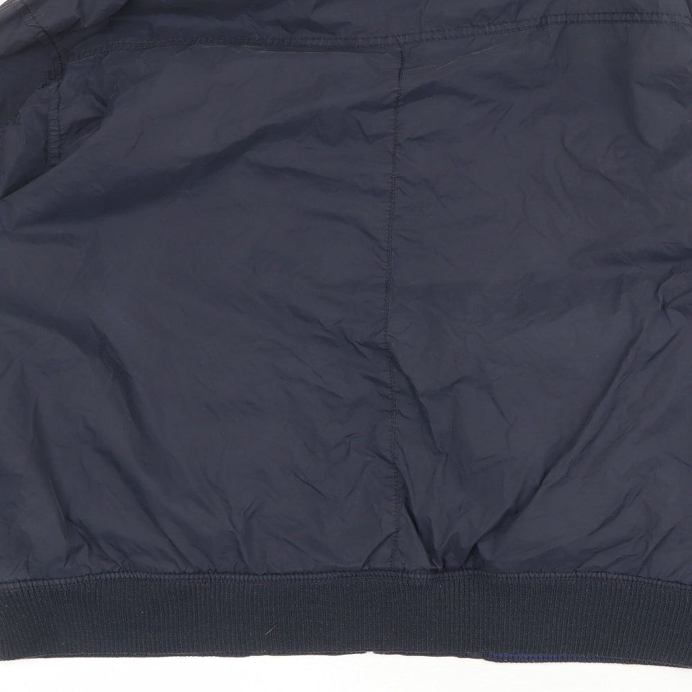 John Lewis Mens Black Jacket Size XL Zip