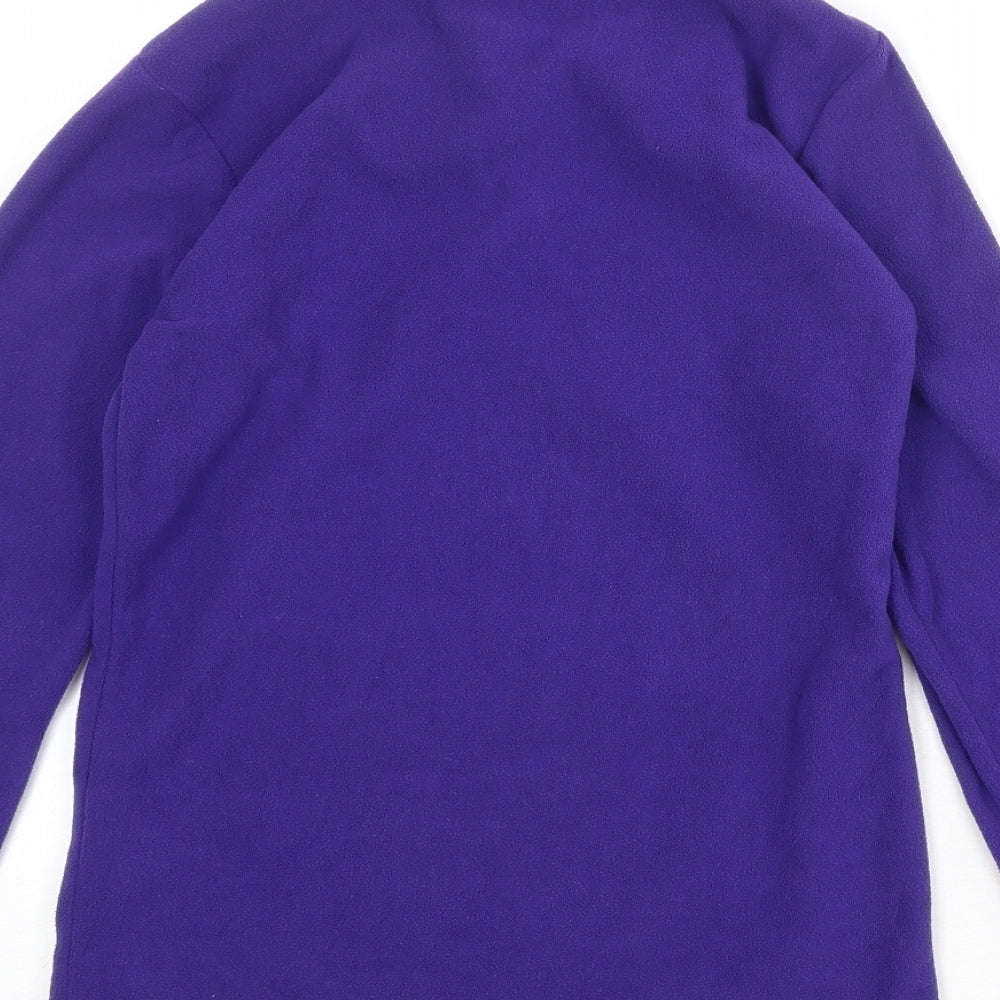 Gelert Girls Blue Polyester Pullover Sweatshirt Size 13 Years Zip