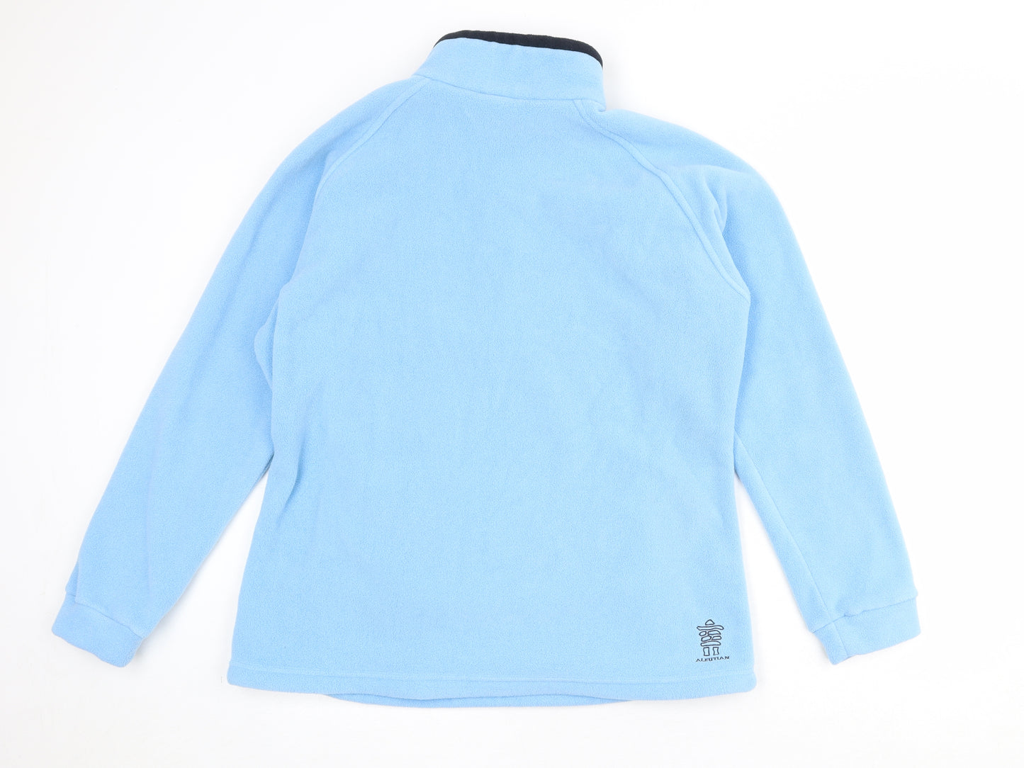 Lowe Alpine Womens Blue Polyester Pullover Sweatshirt Size XL Zip
