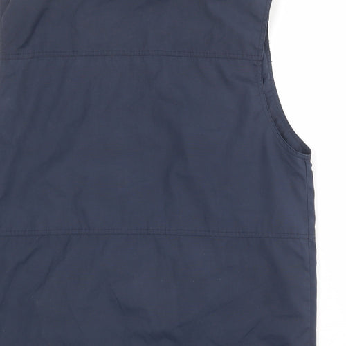 Regatta Mens Blue Gilet Jacket Size L Zip - Fishing Vest