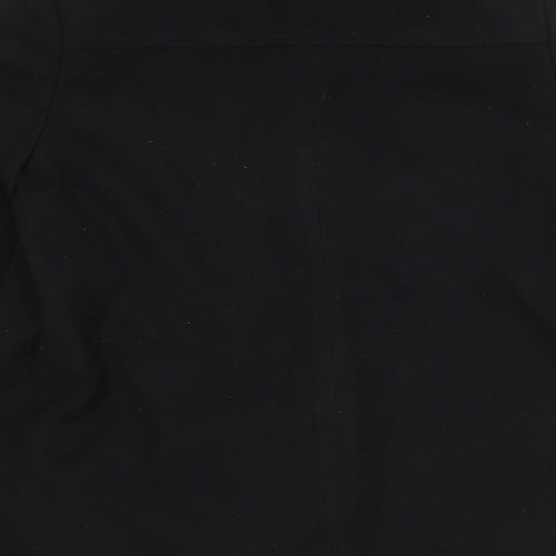 EWM Womens Black Jacket Size 14 Button