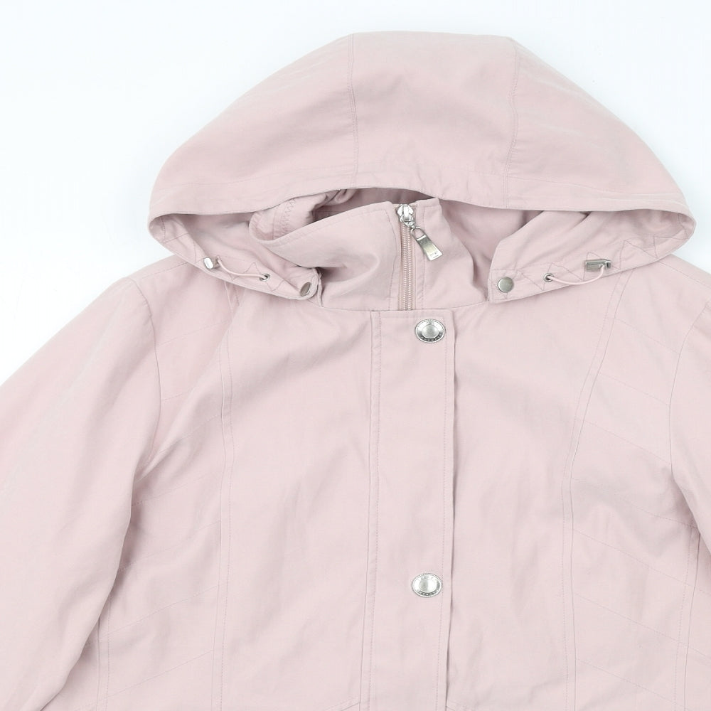 Junge Womens Pink Jacket Size 16 Zip