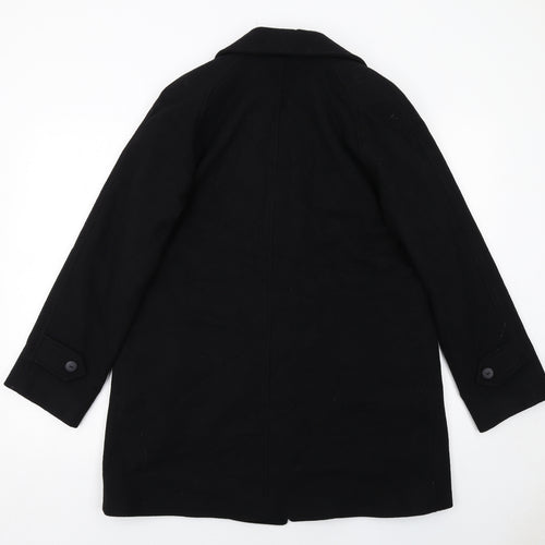 Lady Line Womens Black Jacket Size 10 Button