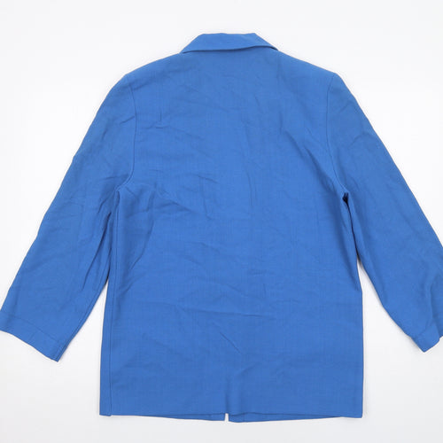 Jacques Vert Womens Blue Kimono Jacket Size 12