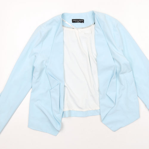 Dorothy Perkins Womens Blue Kimono Jacket Size 10