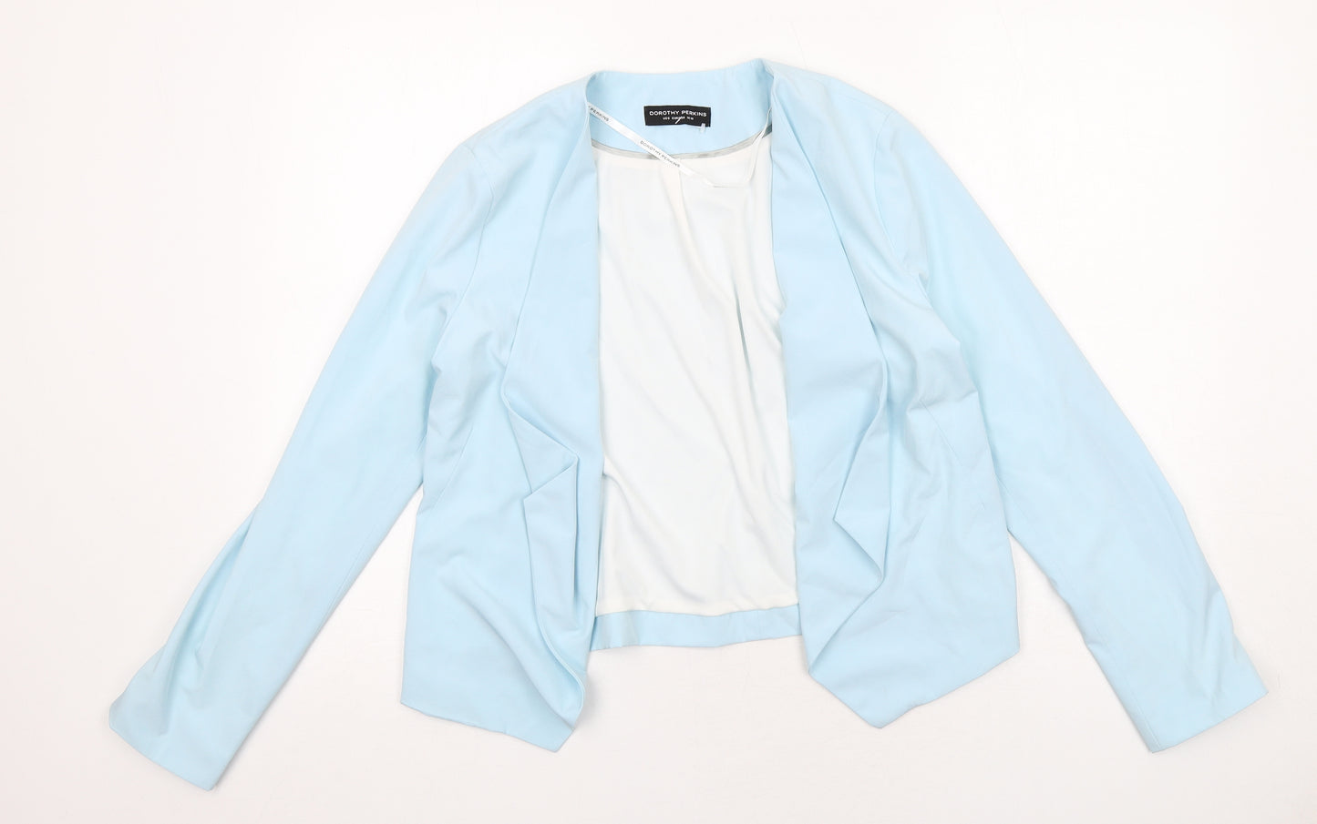 Dorothy Perkins Womens Blue Kimono Jacket Size 10