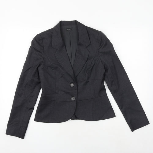 Joesph Womens Grey Wool Jacket Suit Jacket Size 8