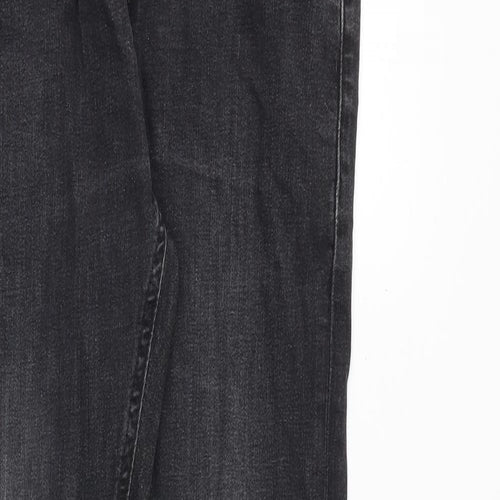 NEXT Mens Grey Cotton Skinny Jeans Size 32 in Slim Button