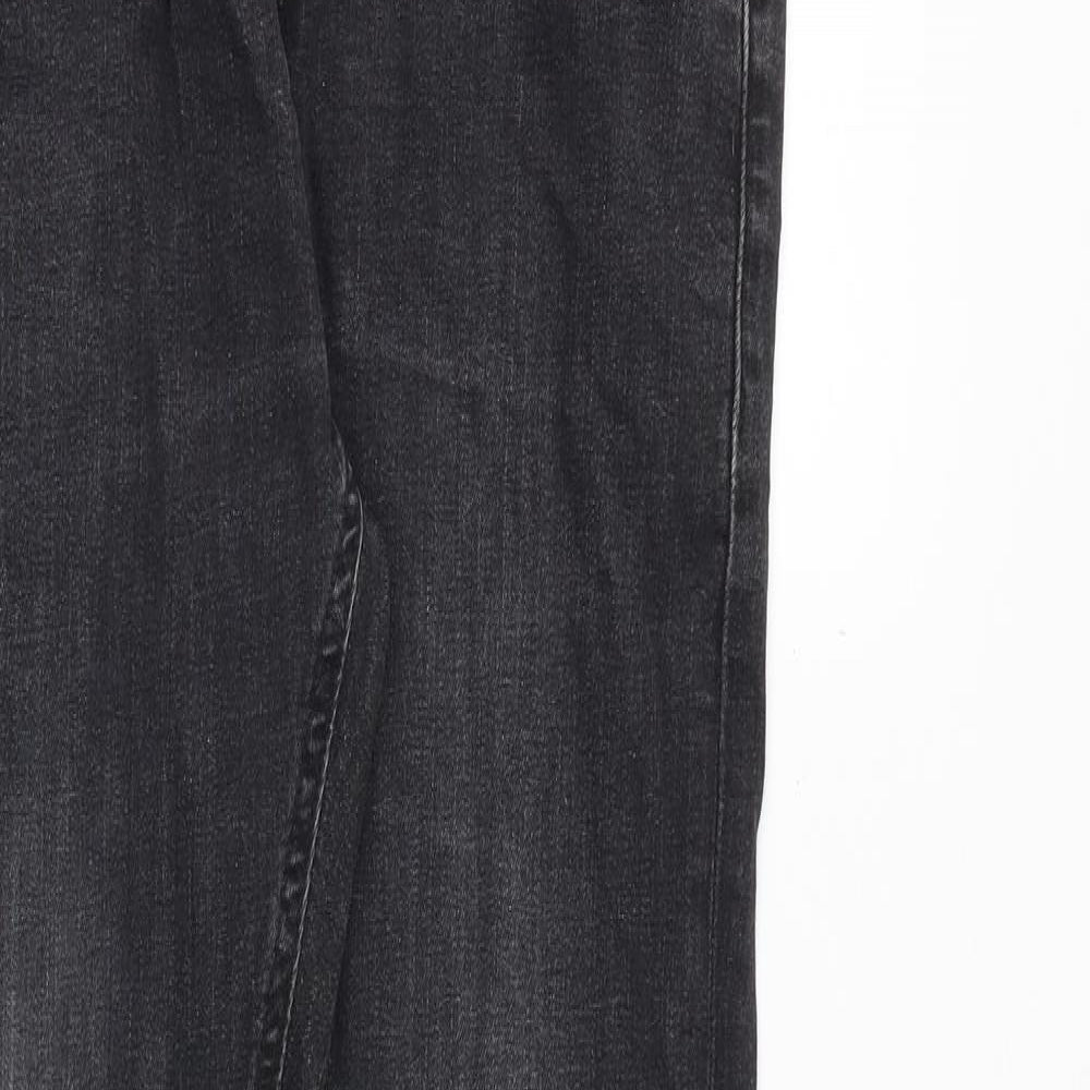 NEXT Mens Grey Cotton Skinny Jeans Size 32 in Slim Button