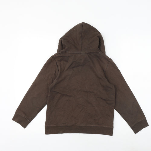 Fortnite Boys Brown Cotton Pullover Hoodie Size 9-10 Years Pullover