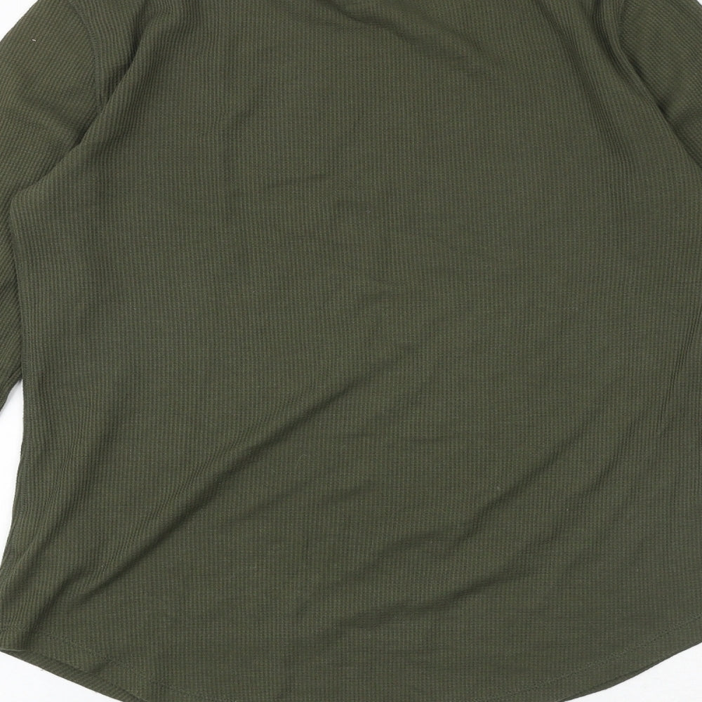 Gap Mens Green Cotton Pullover Sweatshirt Size M
