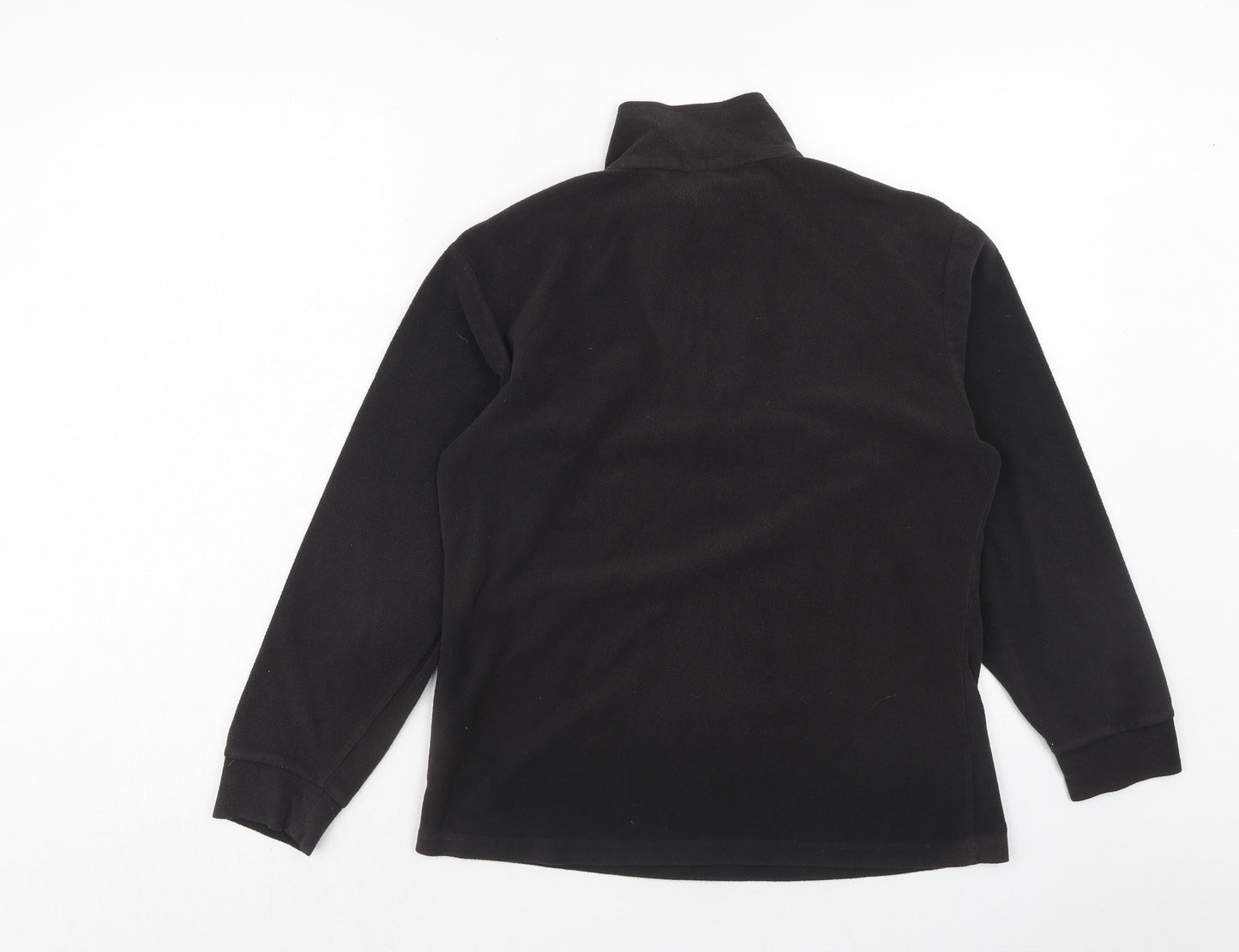Trespass Womens Black Polyester Pullover Sweatshirt Size L Zip