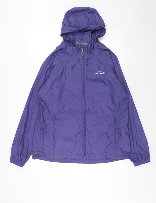 Kathmandu Womens Purple Jacket Size 16 Zip