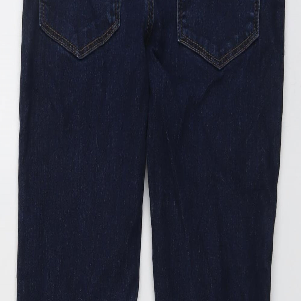 NEXT Boys Blue Cotton Skinny Jeans Size 12 Years Regular Button
