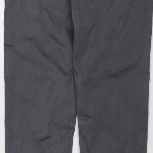 Dorothy Perkins Womens Grey Cotton Skinny Jeans Size 14 L31 in Regular Button
