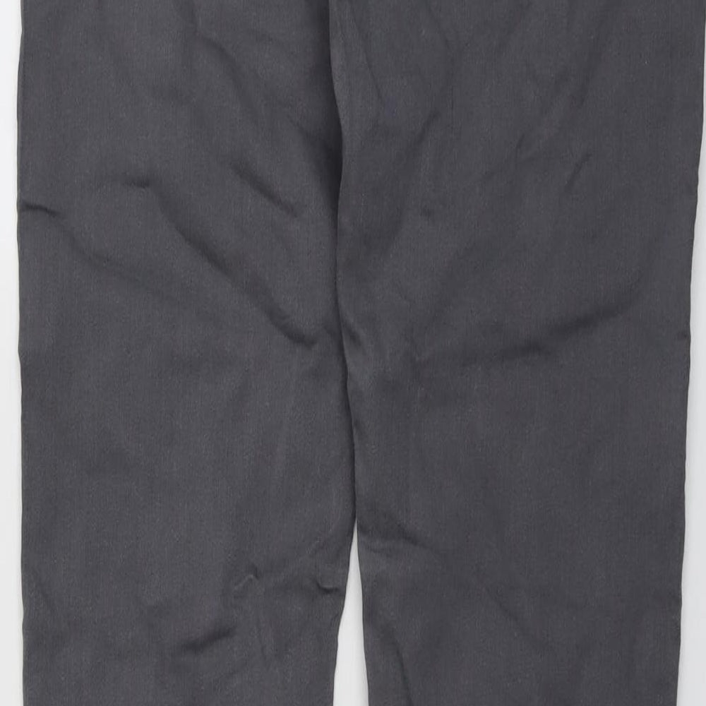 Dorothy Perkins Womens Grey Cotton Skinny Jeans Size 14 L31 in Regular Button