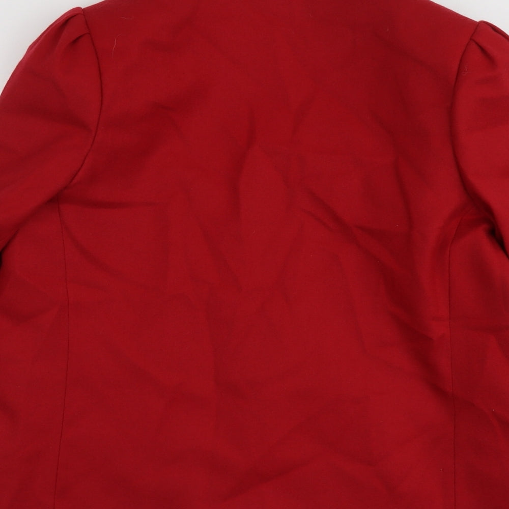 Windsmoor Womens Red Jacket Size 16 Button