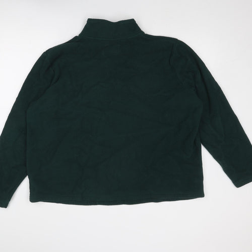 Marks and Spencer Mens Green Polyester Pullover Sweatshirt Size 3XL