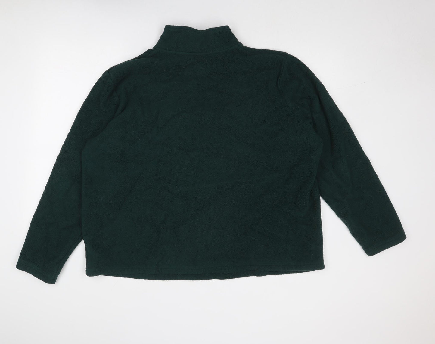 Marks and Spencer Mens Green Polyester Pullover Sweatshirt Size 3XL