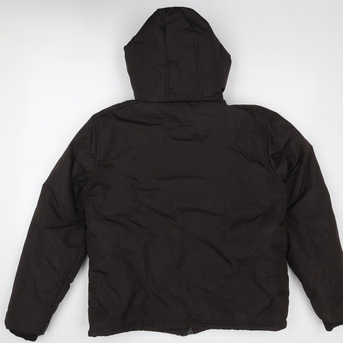 SoulCal&Co Mens Brown Jacket Size XL Zip