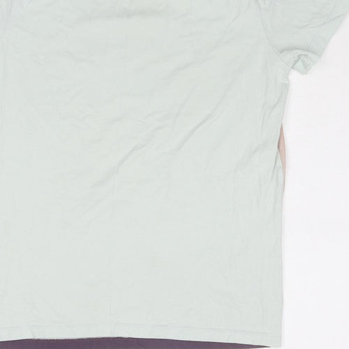 NEXT Boys Multicoloured Geometric Cotton Basic T-Shirt Size 12 Years Round Neck Pullover