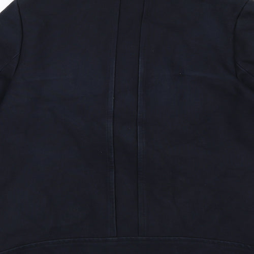 Jasper Conran Womens Blue Jacket Size 14 Button