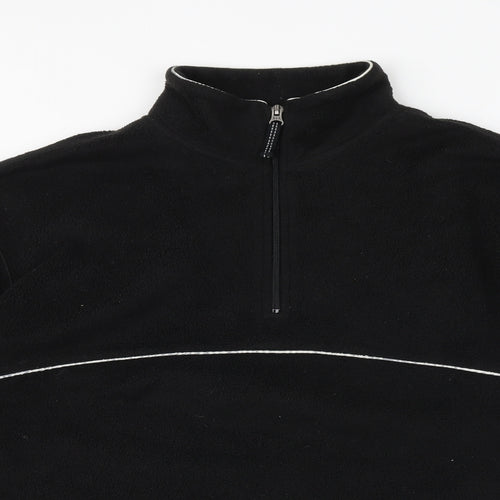 Gap Mens Black Polyester Pullover Sweatshirt Size M