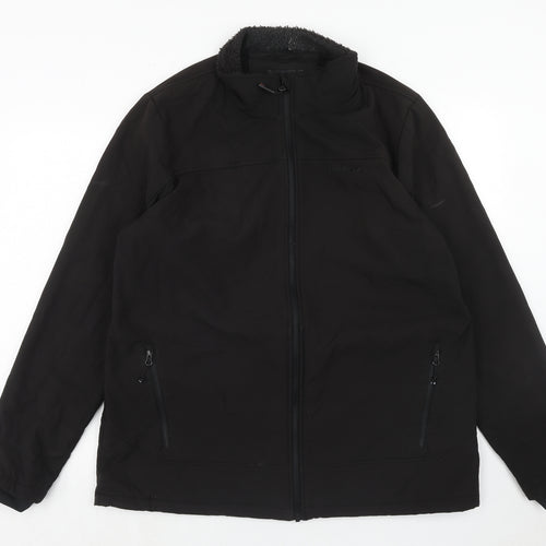 Peter Storm Mens Black Jacket Size 2XL Zip