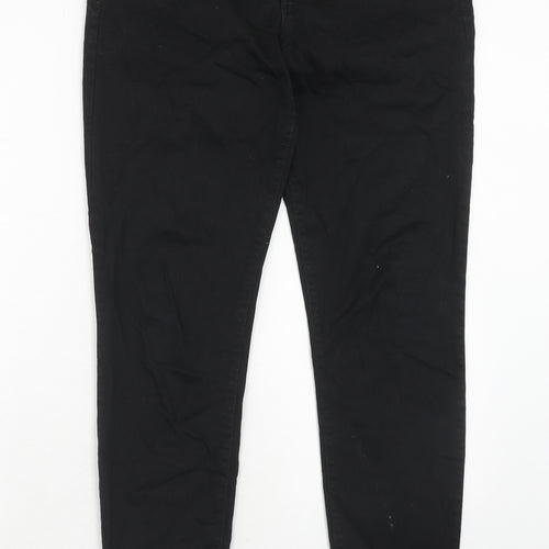 Gap Womens Black Cotton Jegging Jeans Size 10 Regular Zip