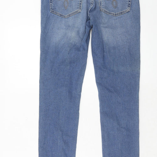 Ted Baker Womens Blue Cotton Skinny Jeans Size 28 in Regular Zip