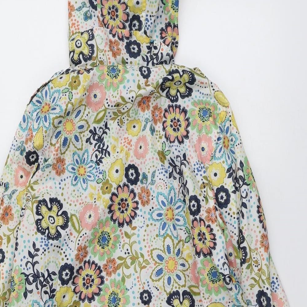 Mossimo Womens Multicoloured Geometric Jacket Size M Zip