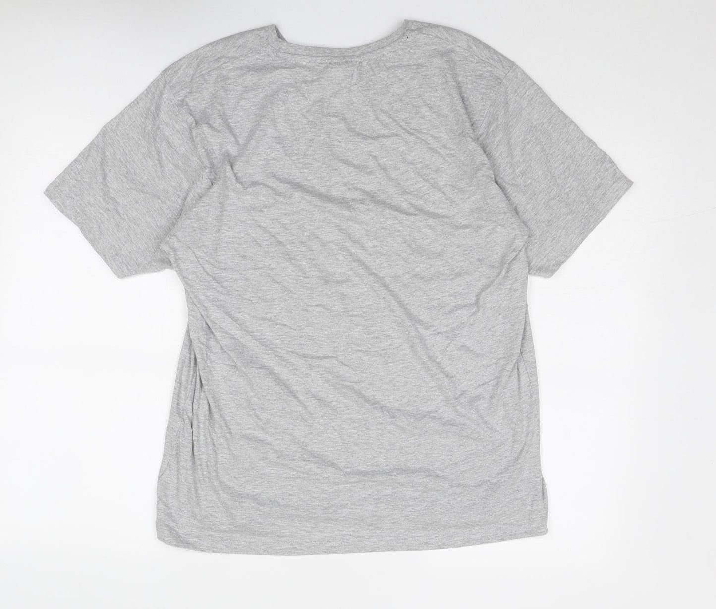 Game Of Thrones Mens Grey Cotton T-Shirt Size M Round Neck