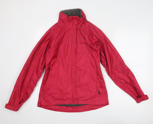 Quechua Womens Pink Jacket Size XS Zip