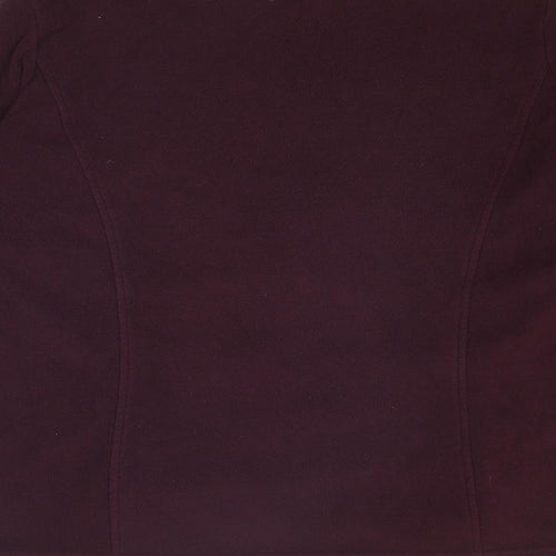 Marks and Spencer Womens Purple Jacket Size 16 Zip