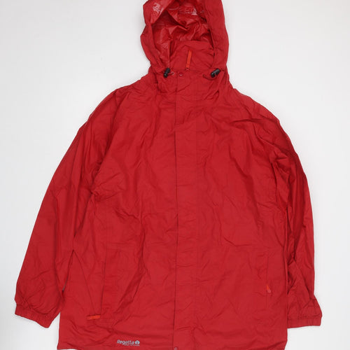 Regatta Mens Red Windbreaker Jacket Size XL Zip