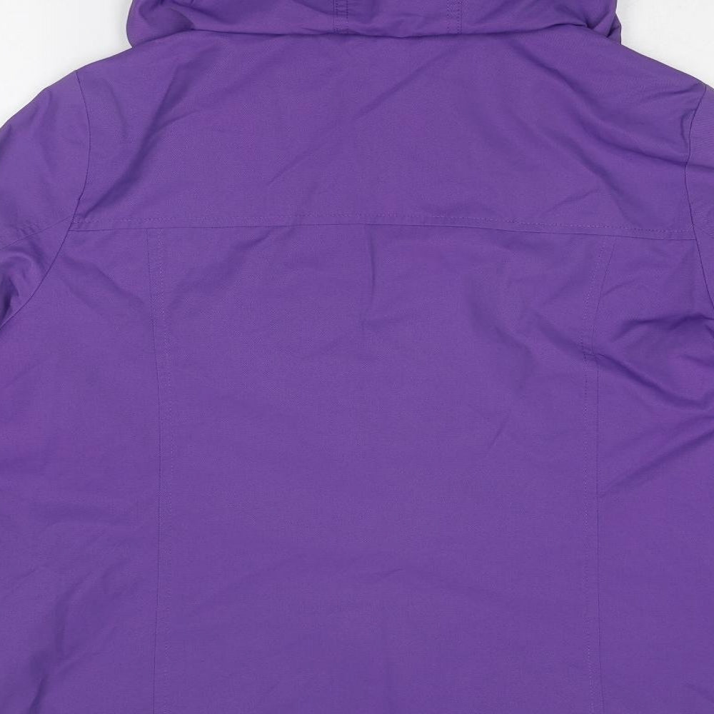 Classic Womens Purple Jacket Size 18 Button