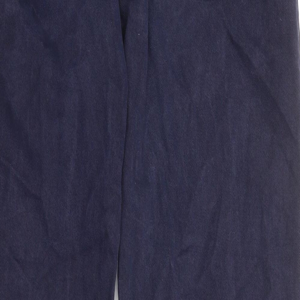 Recover Mens Blue Cotton Tapered Jeans Size 34 in Regular Zip