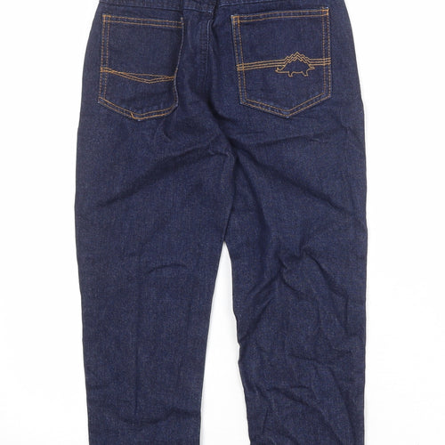 NEXT Boys Blue Coir Straight Jeans Size 6-7 Years Regular Pullover