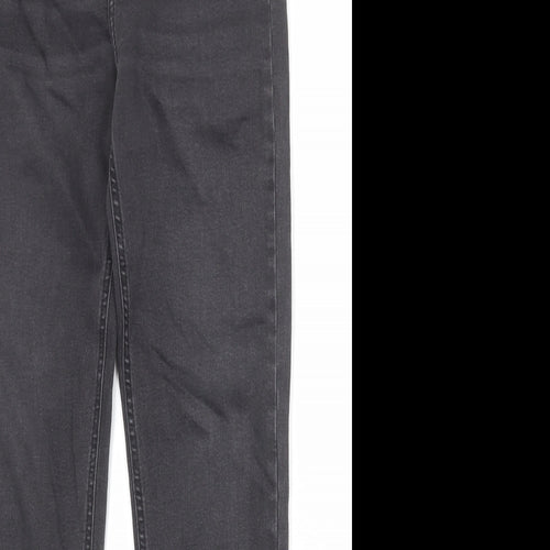 John Lewis Boys Grey Cotton Skinny Jeans Size 13 Years Regular Zip