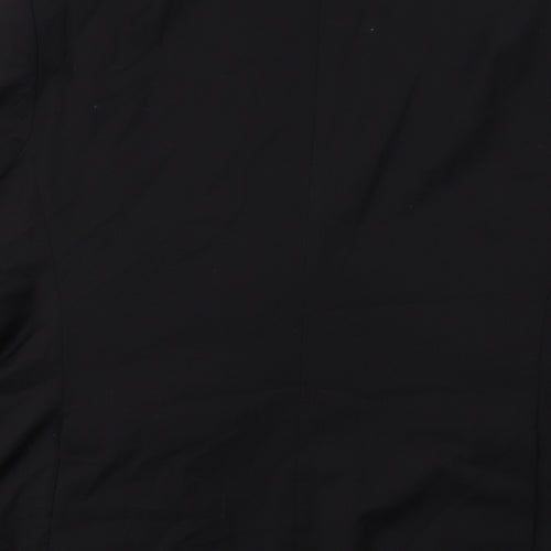 Marks and Spencer Mens Black Wool Tuxedo Suit Jacket Size 44 Regular