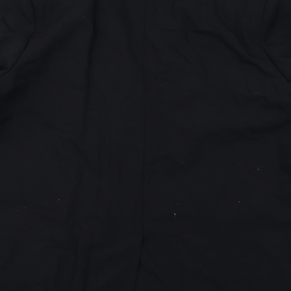 Marks and Spencer Womens Black Polyester Jacket Suit Jacket Size 20